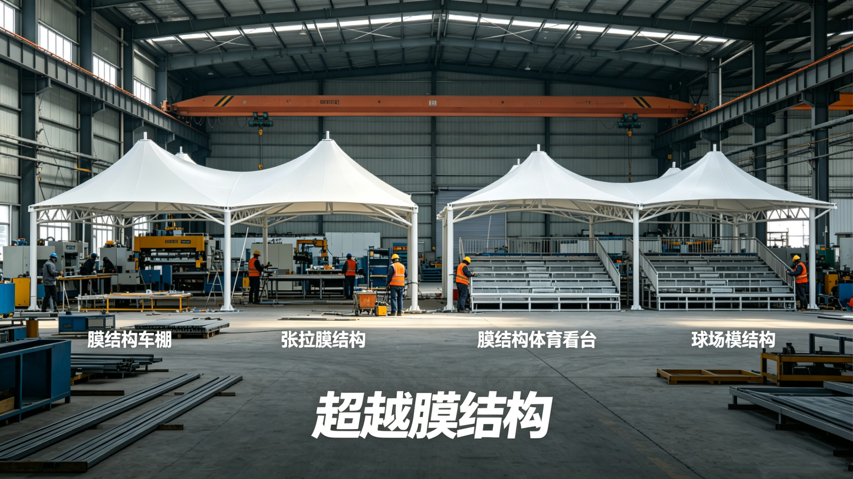 漳州市膜结构工程膜结构车棚 - 价格